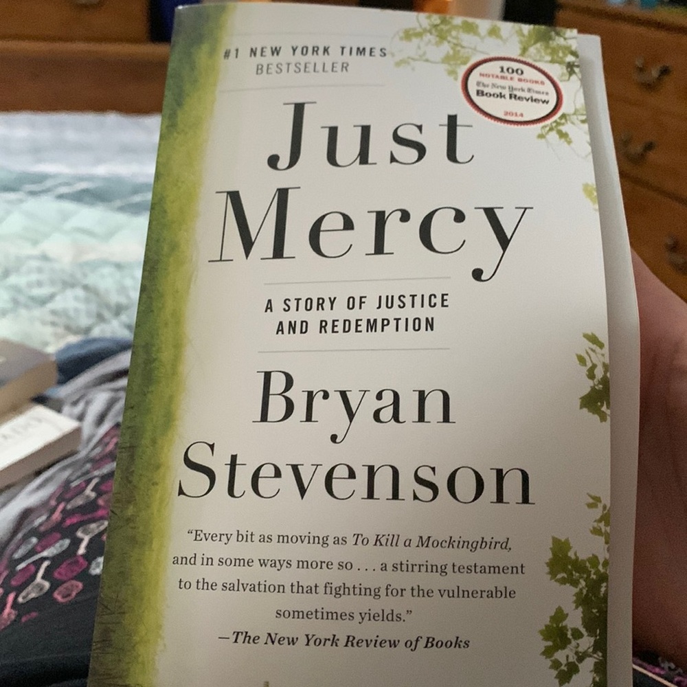 Just Mercy book